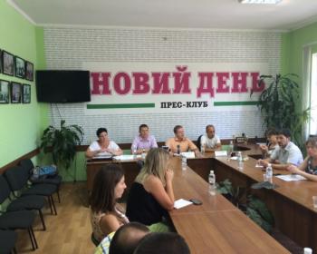 Ігор Печенкін провів прес-конференцію в м.Херсон